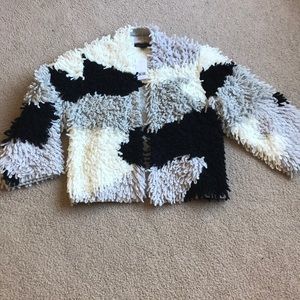 Banana Republic cropped wool cardigan sweater
